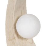 Tischlampe Creme Polyesterharz BigBuy - elegante Lampe für stilvolle Beleuchtung in jedem Raum