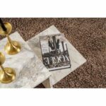 Tischdekoration Marmor Weiß Grau 80 x 40 x 40 cm – elegante und moderne Tischdeko für jeden Anlass.