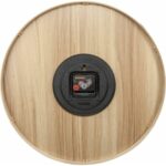 Wanduhr Braun Nextime aus Holz, 40 cm, leise Mechanik, stilvolles Design für jedes Zuhause.