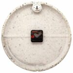 Wanduhr Grau Nextime mit elegantem Design und leiser Mechanik, perfekt für moderne Wohnräume.