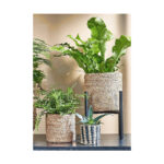 Dekokorb Braun Mica Decorations – 3-teiliges Set aus robustem Kunststoff in stilvollem Braun für vielseitige Anwendungen.