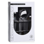 Besteck Edelstahl Excellent Houseware 16 Stücke - Hochwertiges Besteckset für stilvolle Tischdekoration und unvergessliche Mahlzeiten.