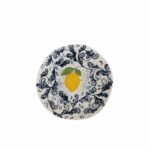 Teller-Set 6-teilig La Mediterránea, 12 Stück, elegantes Design, ideal für Desserts und Snacks