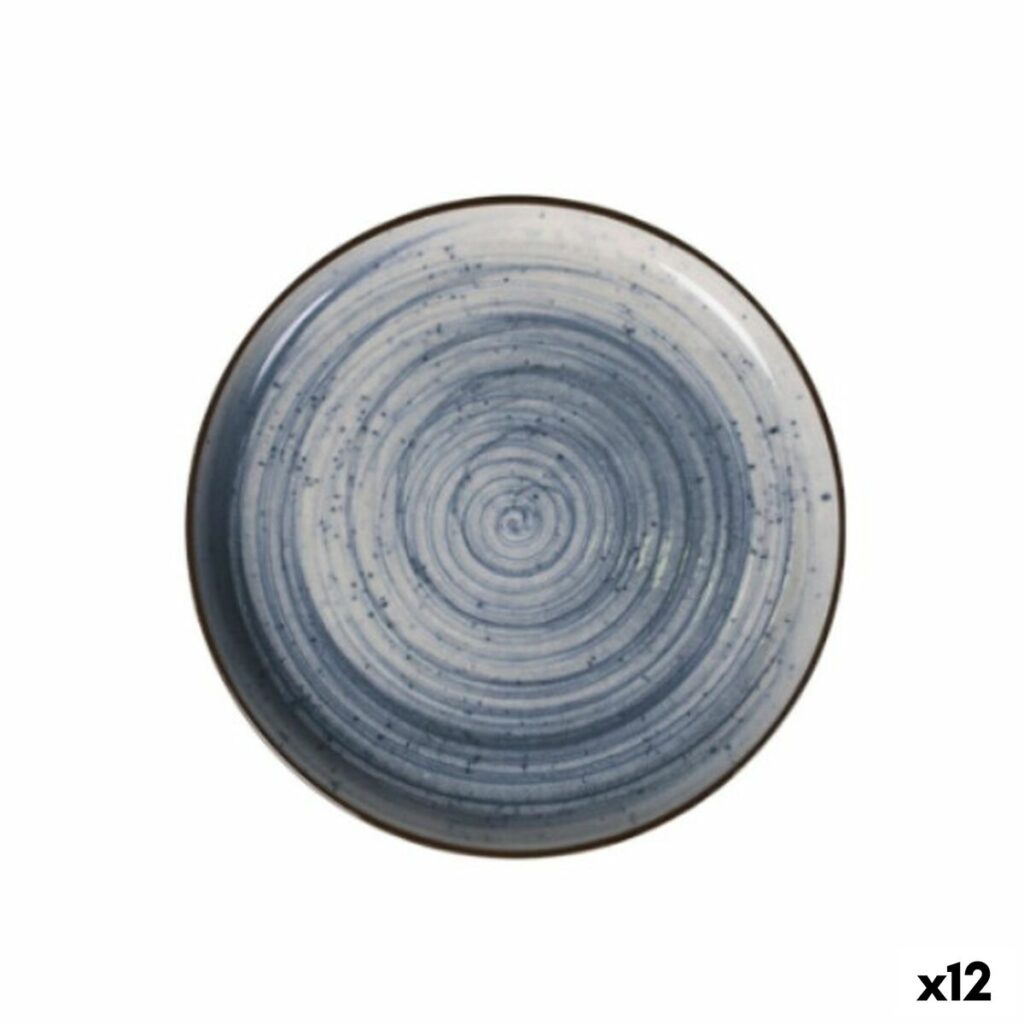 Dessertteller-Set 12-tlg. Swirl La Mediterránea aus hochwertiger Keramik, ideal für festliche Anlässe und den täglichen Gebrauch.