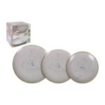 12-teiliges Geschirr-Set Neda rosa von La Mediterránea, ideal für elegante Tischdekoration und besondere Anlässe.