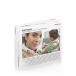 Elektromagnetisches Nacken- und Rückenmassagegerät Calmagner InnovaGoods in Weiß und Schwarz, ideal für Entspannung und Wellness.