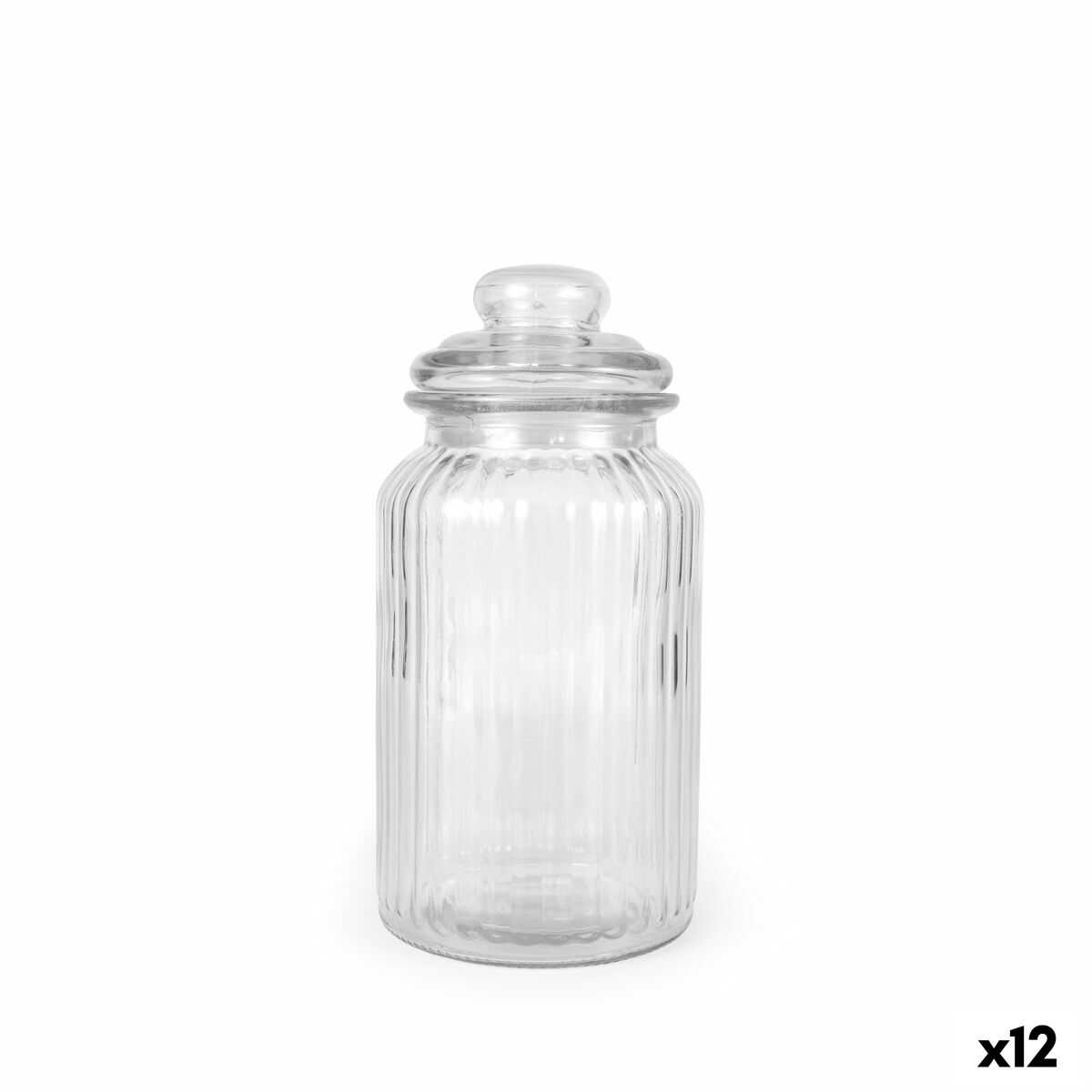 S2235041_0 Vorratsglas-Set La Mediterránea mit 12 hochwertigen Glasgefäßen für die stilvolle Aufbewahrung von Lebensmitteln.