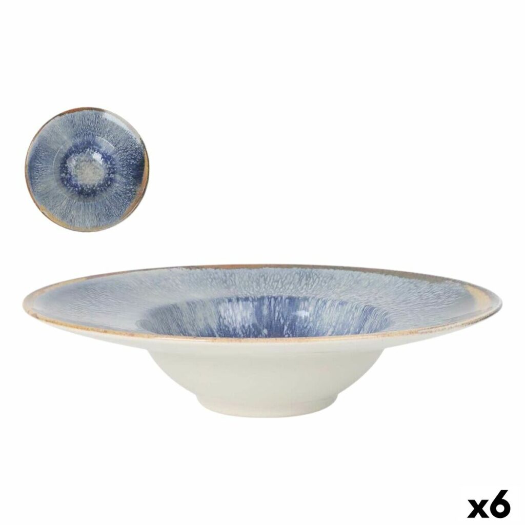 Nudelteller 6-teilig La Mediterránea Aelia mit Ø 28 cm für stilvolle Tischkultur