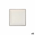 Dessertteller La Mediterránea Anllo 18 x 18 x 2 cm, 12 Stück - stilvolles Geschirr für Desserts und Snacks