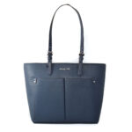 Tasche Michael Kors NAVY Blau aus Kunstleder mit Reißverschluss, Maße 26 x 29 x 12 cm, stilvolles Accessoire für jeden Anlass.