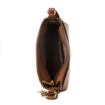 Tasche Michael Kors Braun aus hochwertigem Canvas mit Reißverschluss, ideal für modebewusste Trendsetter.