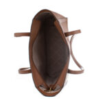 Tasche Michael Kors Braun aus hochwertigem Canvas-Stoff mit Reißverschluss, ideal für den Alltag und besondere Anlässe.