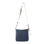 Tasche Michael Kors NAVY in Blau, stilvolle Umhängetasche aus hochwertigem Canvas-Stoff mit Reißverschluss.