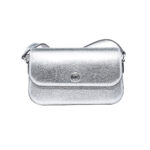 Elegante Handtasche Michael Kors Silver aus hochwertigem Material in Grau, ideal für stilbewusste Trendsetter.