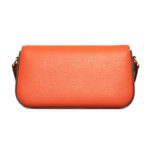 Tasche Michael Kors Orange, Umhängetasche aus hochwertiger Haut, ideal für modebewusste Trendsetter.
