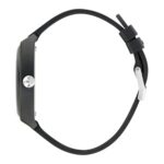 Unisex-Uhr Adidas (Ø 38 mm) in Schwarz mit Silikonarmband und robustem Harzgehäuse, ideal für jeden Anlass.