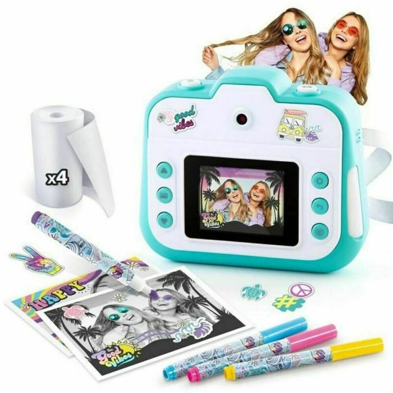 Instant Photo Appliances Canal Toys für Kinder - Schnappschusskamera mit Licht und Soundeffekten, ideal für kreative Entdecker.