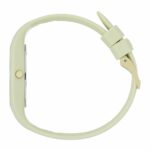 Damenuhr Ice (Ø 37 mm) in grünem Design mit Silikonarmband und Quarzwerk.