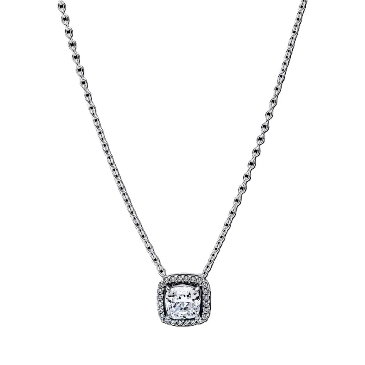 S72131644_0 Elegante Damen Halskette Pandora in Silberfarben aus Sterlingsilber, ideal für jeden Anlass.