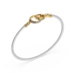 Elegantes Damen Armbänd von Guess in Silberfarbe, ideal für jeden Anlass und stilvolle Outfits.