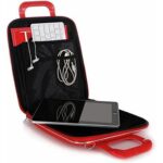 Tasche Bombata in Gelb aus Kunstleder, ideal für Büro und Freizeit, Maße 28 X 33 X 5 CM, mit Reißverschluss.