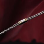 Elegantes Damen Armbänd Trussardi 16 aus Edelstahl, verstellbar von 16 bis 19 cm, ideal für jeden Anlass.