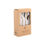 Besteck Home ESPRIT Silberfarben Edelstahl 16 Stücke - elegantes und modernes Design für jeden Tisch.