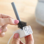 Trinkbrunnen für Haustiere Drinkatt von InnovaGoods – modernes Design, kontinuierlicher Wasserfluss, ideal für Katzen und Hunde.