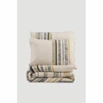 Buntes Bettwäsche Set 220 x 240 cm aus Baumwolle mit 2 Kissenbezügen für ein farbenfrohes Schlafzimmer.