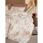 Buntes Bettwäsche Set 220 x 240 cm aus hochwertiger Baumwolle mit zwei Kissenbezügen, ideal für ein farbenfrohes Schlafzimmer.