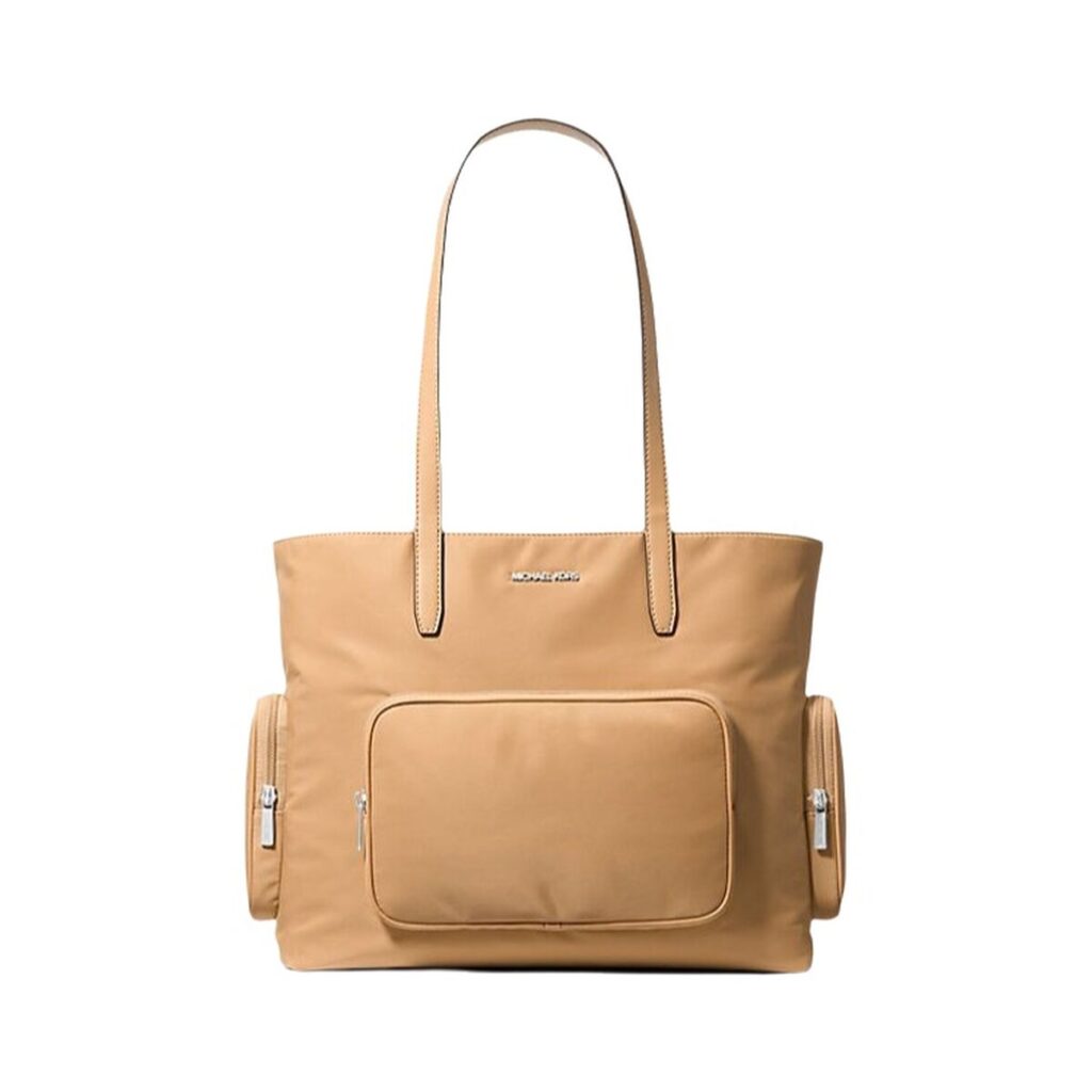 Tasche Michael Kors Braun aus hochwertigem Nylon, stilvolles Design, ideal für den Alltag und besondere Anlässe.