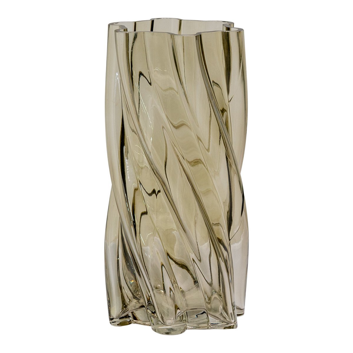 109d2f73-40bd-4d0c-8a29-abab7aa5825f_1200x1200_fill.jpg Sada Vase Rauchgrün - elegantes mundgeblasenes Glas