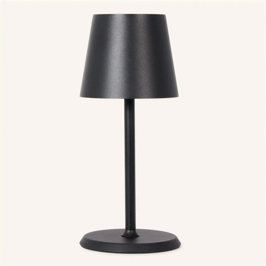 James Tischlampe Schwarz - elegante, kabellose und dimmbare Tischlampe
