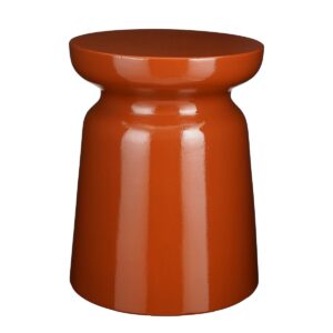 Elli Beistelltisch Orange - moderner Zementtisch