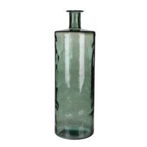Dara Vase Grün/Grau aus recyceltem Glas – stilvolles Wohnaccessoire