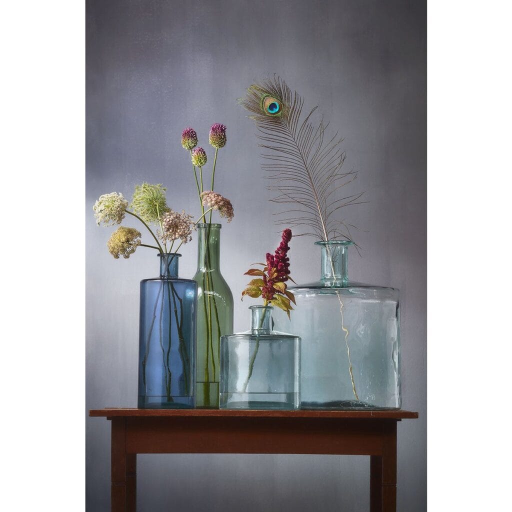 Guan Vase Transparent von Mica Decorations - elegante Glasvase
