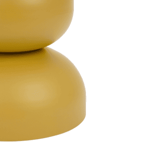 Trima Beistelltisch Gelb - runder Eisen Tisch