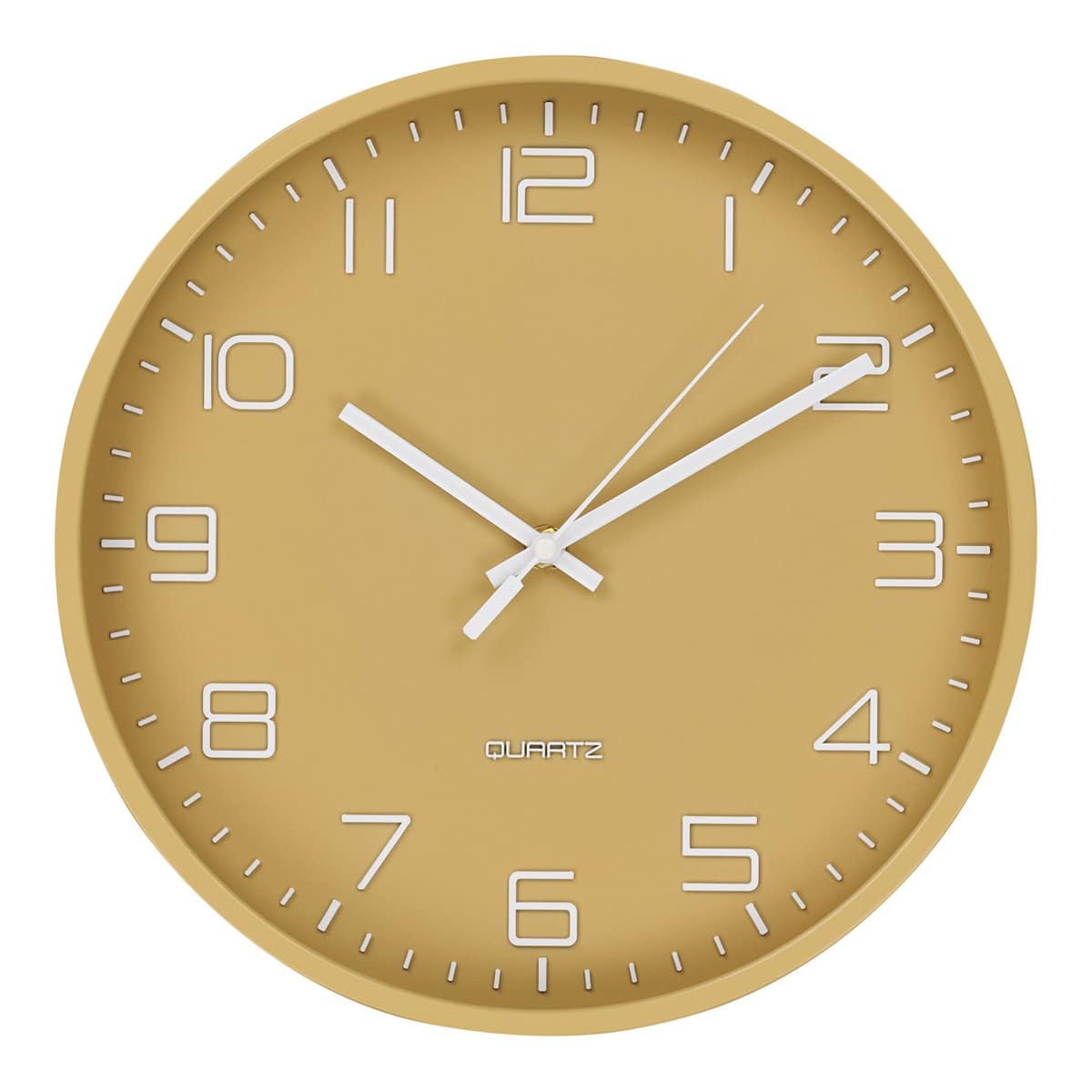 d6107e1f-19a3-4868-ae1b-1b148f0a3d89_1200x1200_fill.jpg Sola Wanduhr Gelb - geräuschloses Uhrwerk, 30 cm Durchmesser