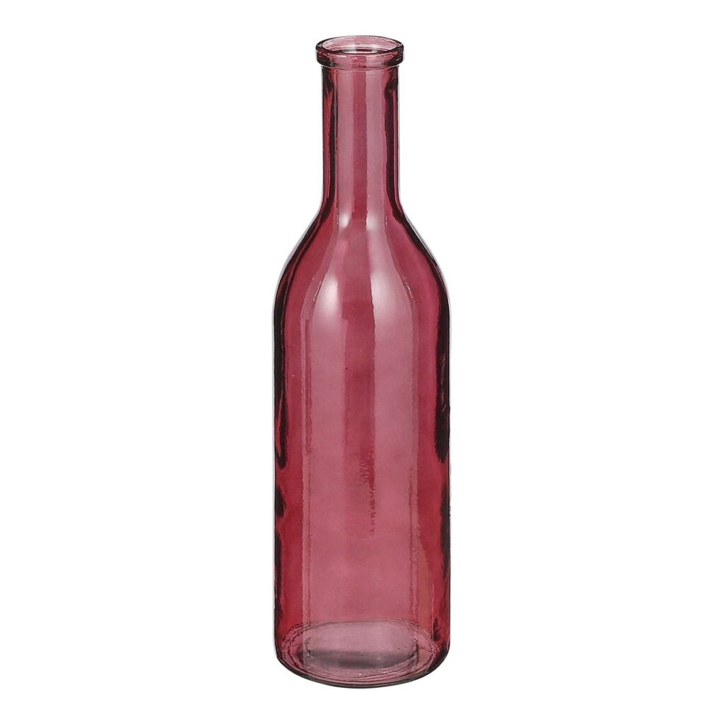 Jana Vase Bordeaux von Mica Decorations - elegante Glasvase