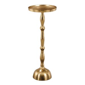 Nala Beistelltisch Gold von Mica Decorations – elegantes Design aus recyceltem Aluminium