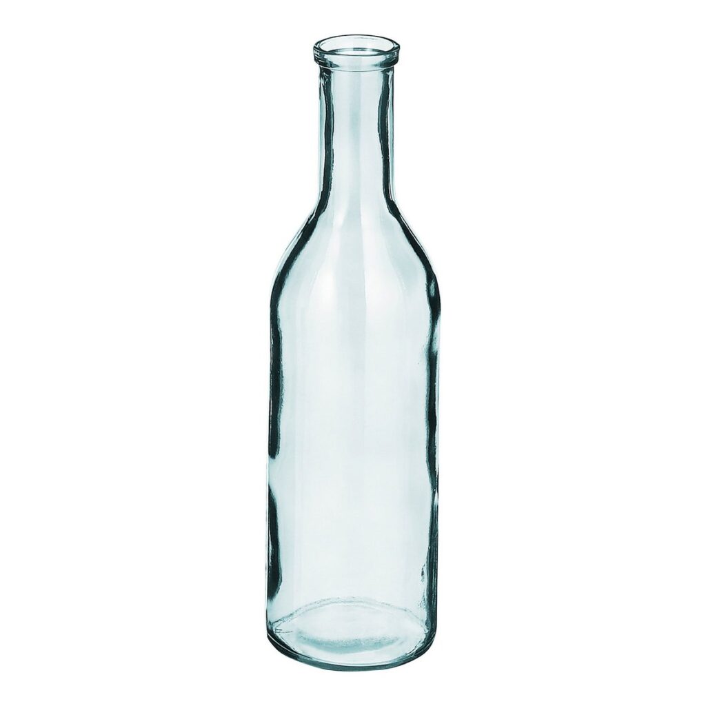 Roya Vase Transparent von Mica Decorations - 50 cm hoch, recyceltes Glas