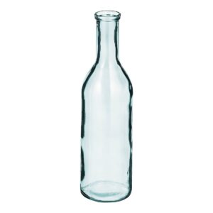 Roya Vase Transparent von Mica Decorations - 50 cm hoch, recyceltes Glas