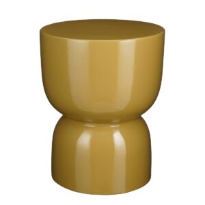 Stage Beistelltisch Gelb von Mica Decorations – stilvolles Design aus Keramik