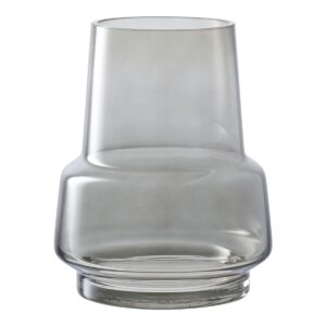 Pola Vase Grau - elegantes Glas-Accessoire