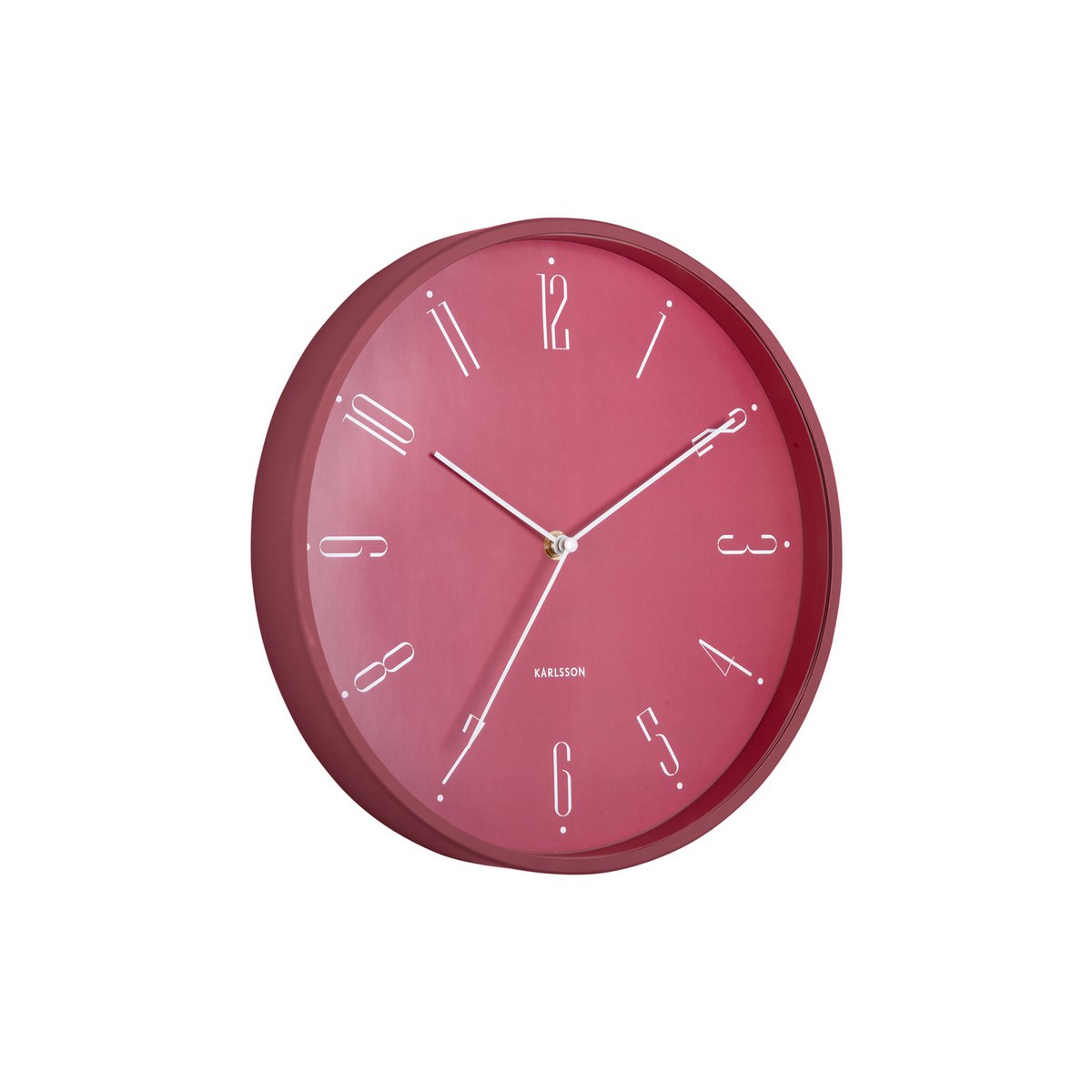 0c7525f3-9a72-4f66-a198-ad52c376e093_1200x1200_fill.jpg Arla Wanduhr Rot von Karlsson - elegante Wanduhr mit schlichtem Design