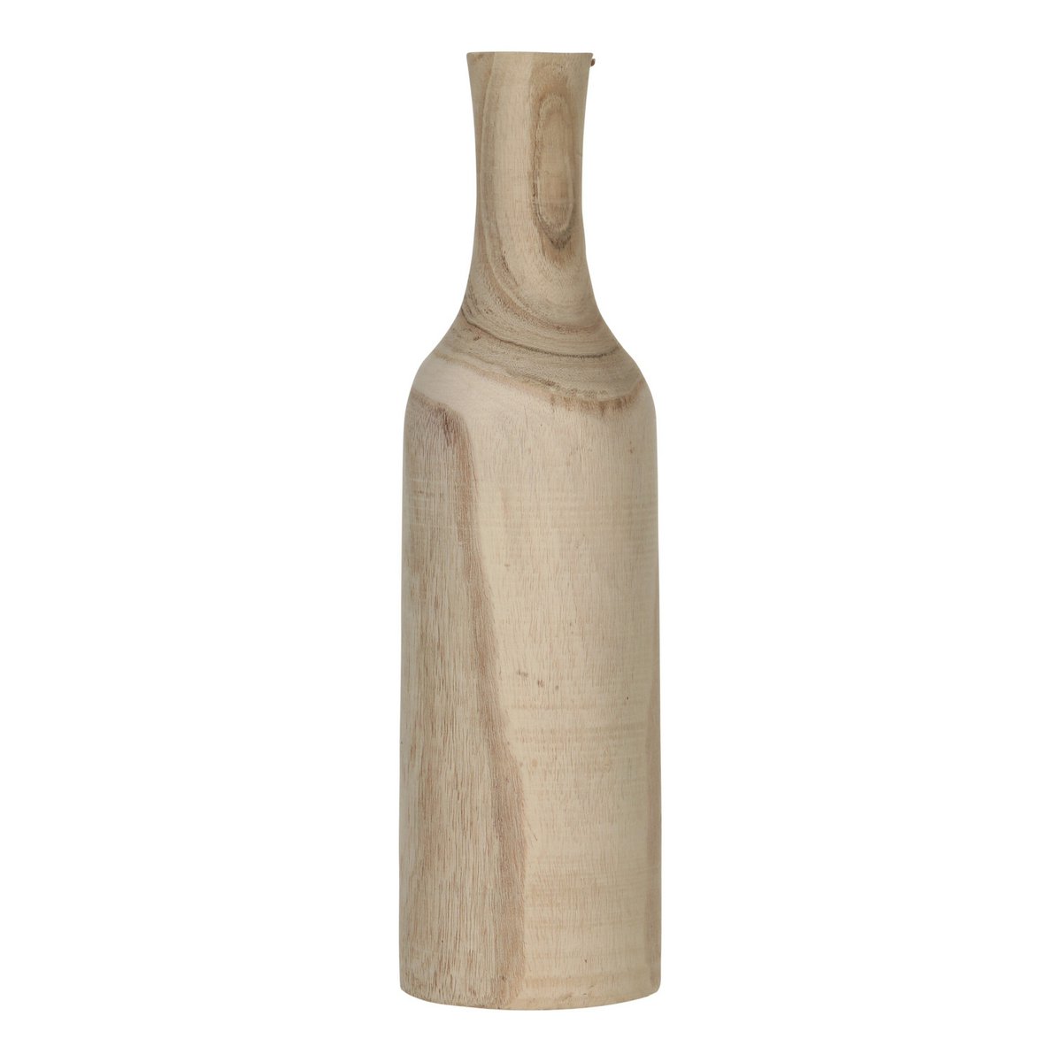 13f395cb-045e-4f7f-8f89-be2237b54409_1200x1200_fill.jpg Pria Vase Hellbraun von Mica Decorations aus Paulownia-Holz