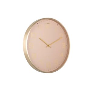 Rose Wanduhr Rosegold von Karlsson – elegante Wanduhr mit verziertem Zifferblatt