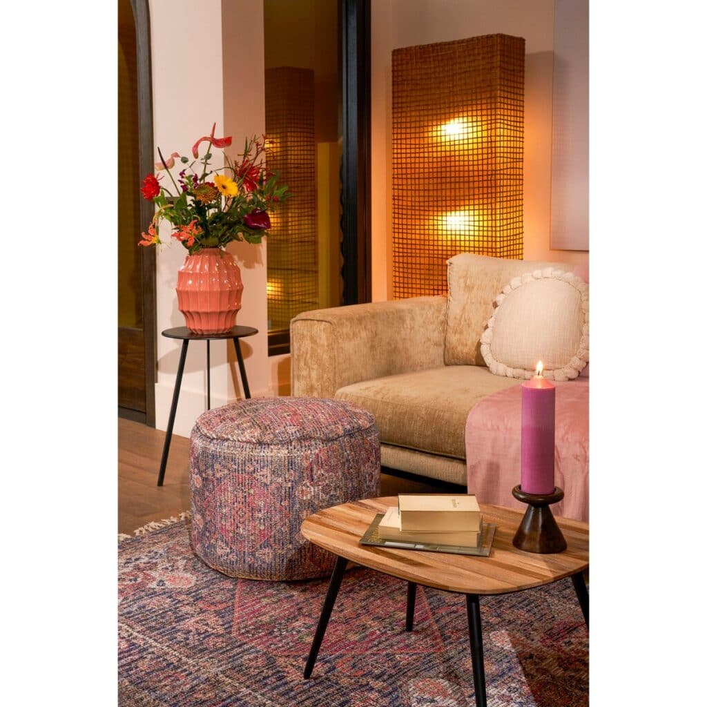 Pira Vase Pink von Mica Decorations - handgefertigte Keramikvase