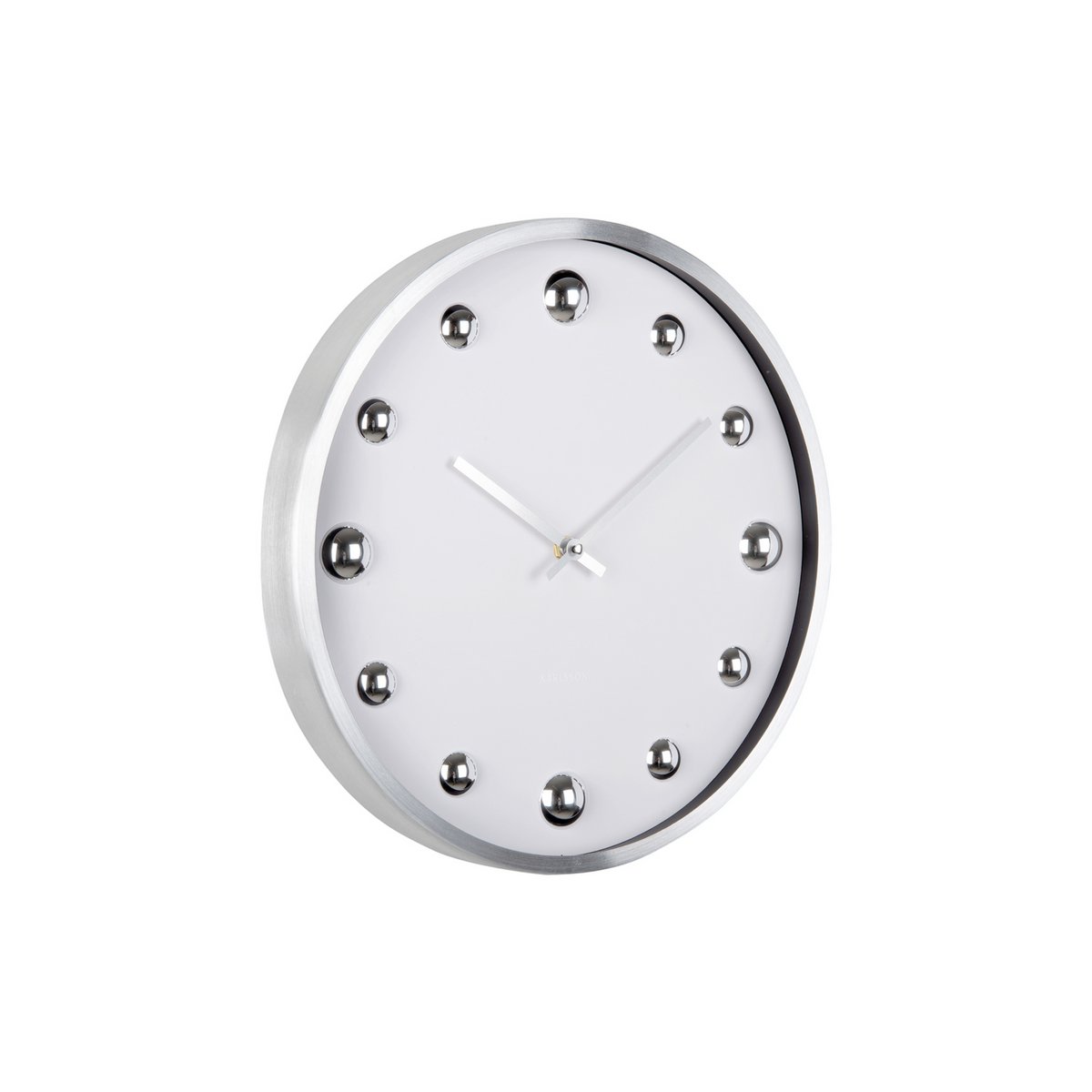 4e569f4b-a178-40b9-97a5-1e5065901d00_1200x1200_fill.jpg Perl Wanduhr Weiß von Karlsson – modernes Design mit Hochglanzrahmen