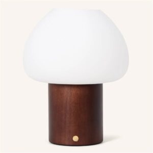 Fynn Tischlampe Dunkelbraune - kabellos und dimmbar